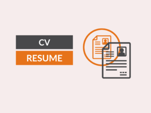 Difference between Curriculum Vitae (CV) and Resume