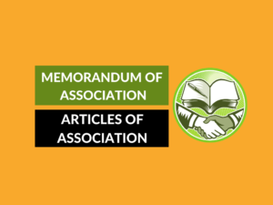 difference between Memorandum of association and articles of association