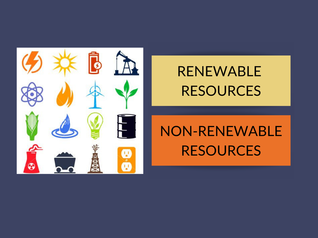 differentiate renewable resources from non renewable resources