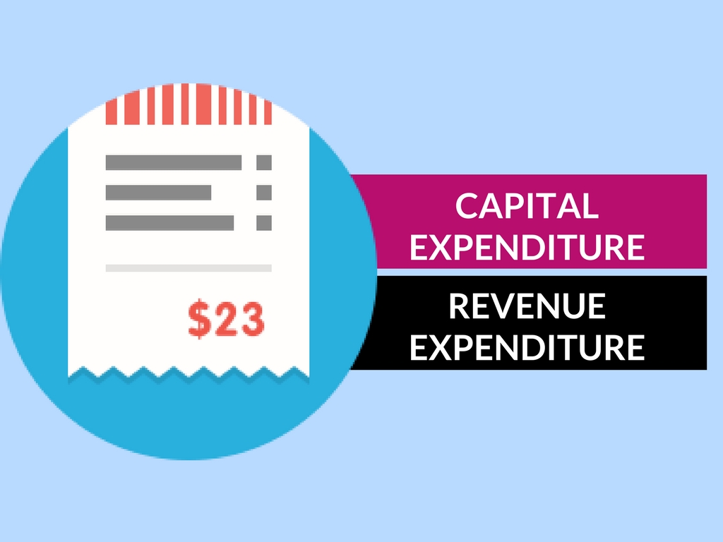 capital expenditure and revenue expenditure