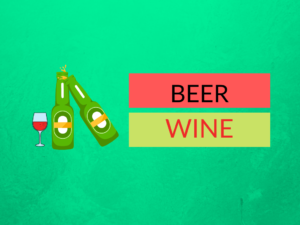Differences between BEER and WINE