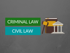 Difference Between Criminal Law and Civil Law