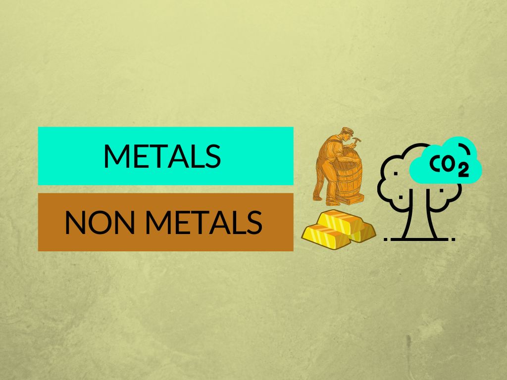 DIFFERENCE BETWEEN METALS AND NON METALS
