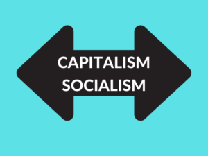 Difference between capitalism and socialism