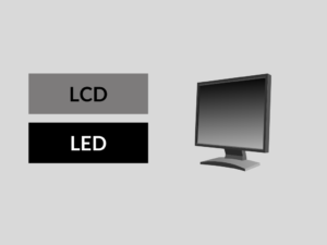 Difference between LCD and LED