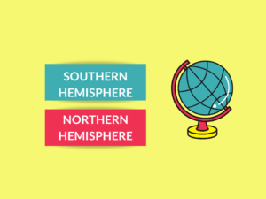DIFFERENCES BETWEEN NORTHERN HEMISPHERE AND SOUTHERN HEMISPHERE