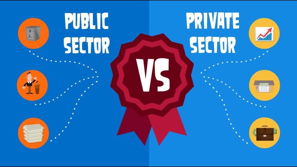 Public sector and Private Sector
