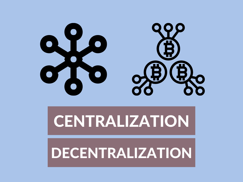 compare and contrast centralization and decentralization
